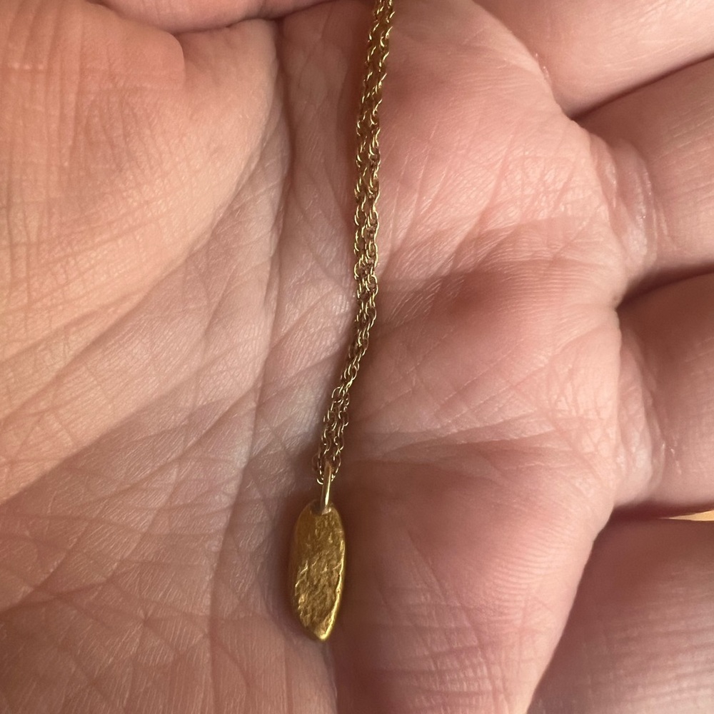 3g Gold Nugget on good chain